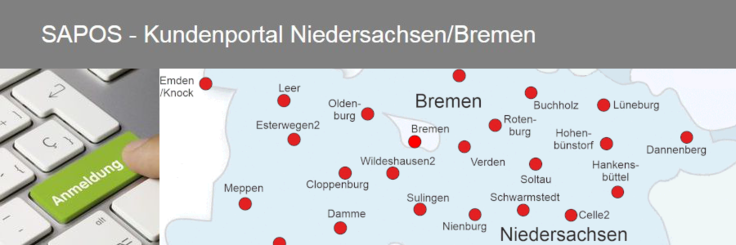 Openservice Anmeldung zum SAPOS-Kundenportal