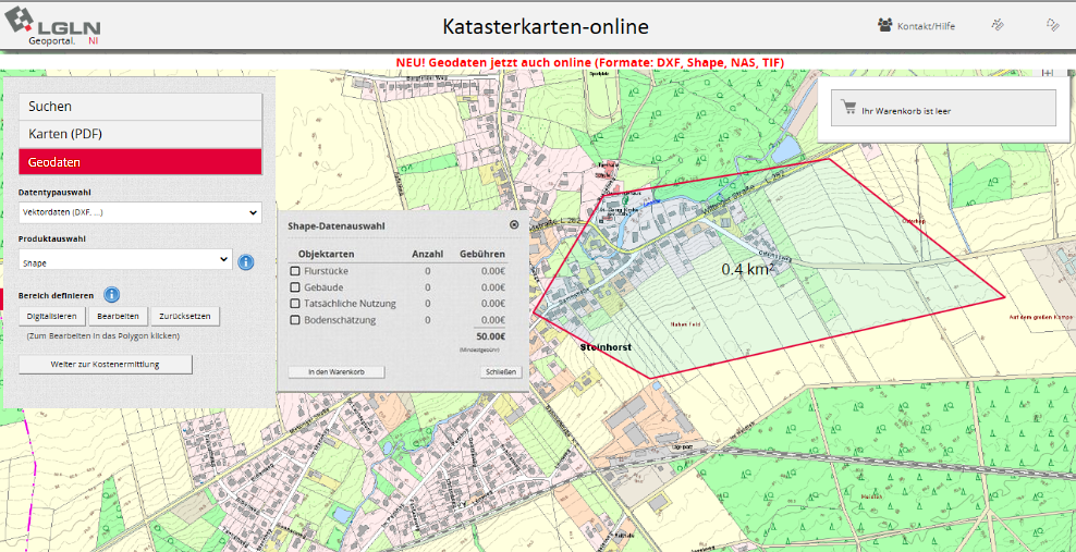 Landesamt für Geoinformation und Landesvermessung Niedersachsen